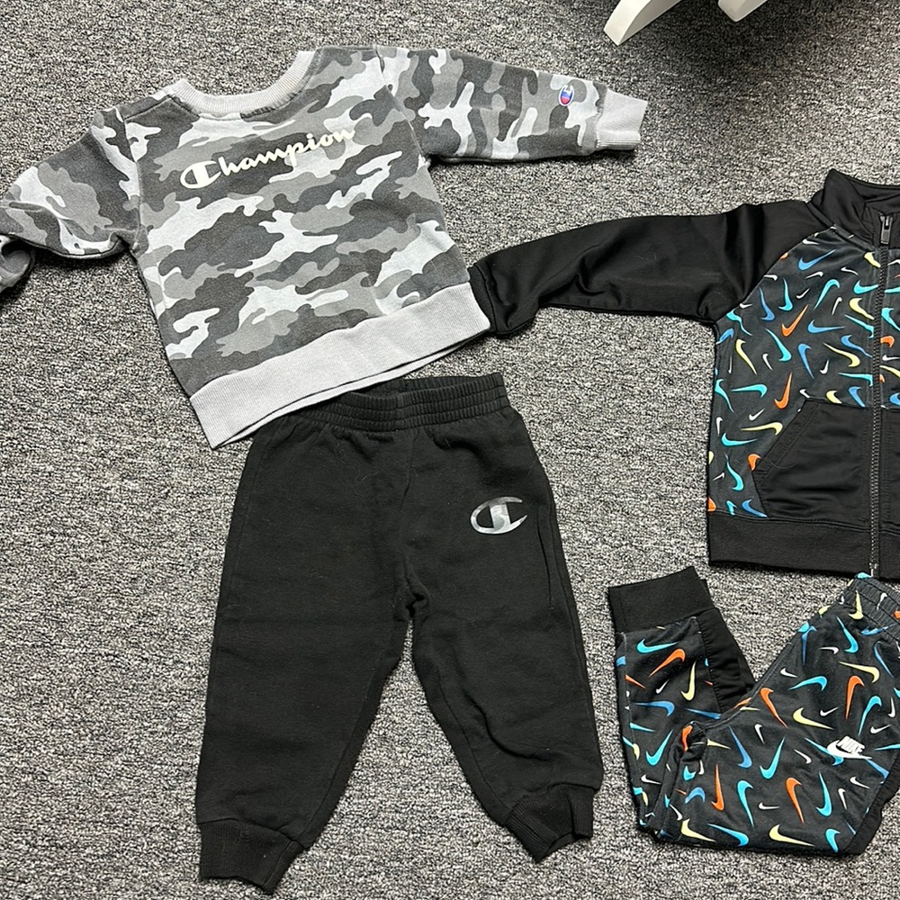 2 track suits 24 month toddler boys